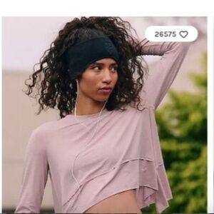 Tempo FP Movement by Free People light lavender cropped top